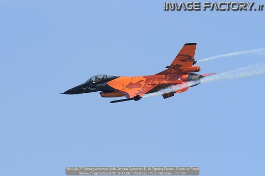 2009-06-27 Zeltweg Airpower 0496 General Dynamics F-16 Fighting Falcon - Dutch Air Force